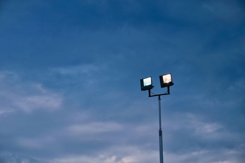 Commercial Led Floodlight Setup