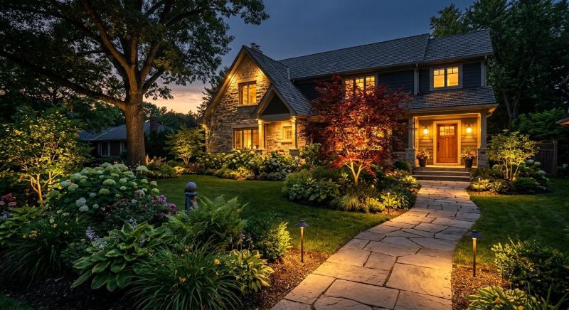 Pond Lighting Installation in Heber City, UT